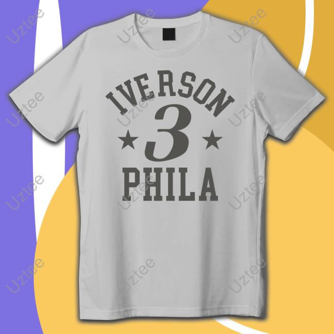 Allen Iverson 3 Philadelphia Tee Shirt
