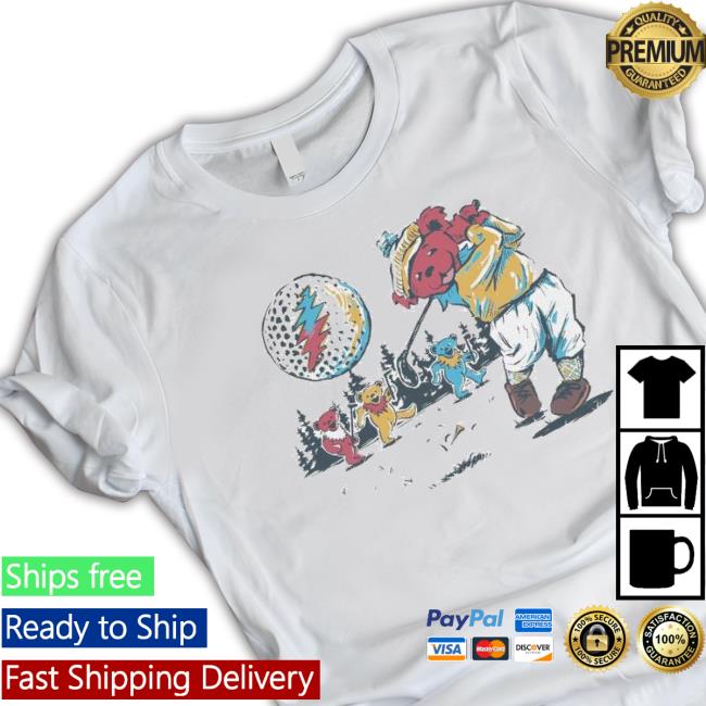 Grateful Dead Bears Golfing Bears shirt