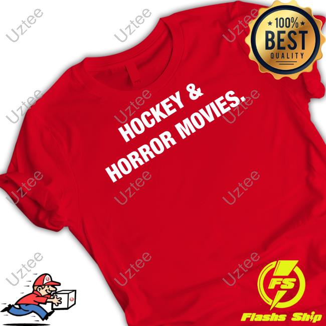 Hockey & Horror Movies Sweatshirt