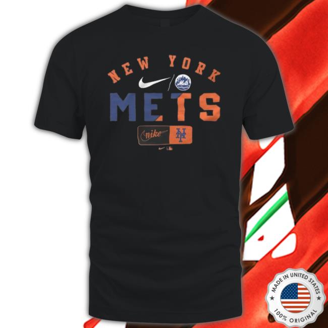 New York Mets Slash Logo Team Shirt